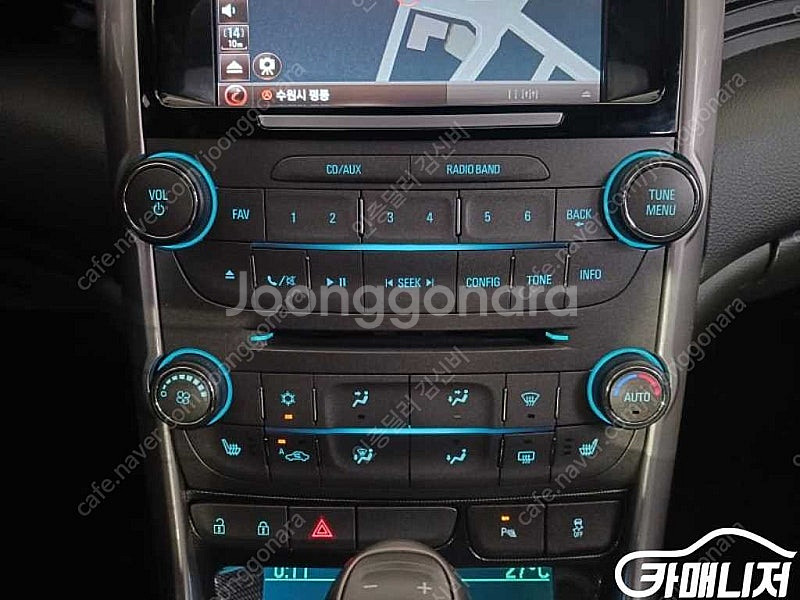 중고차 말리부 2.0 LTZ 2016 년식 검정색 깔끔...--9