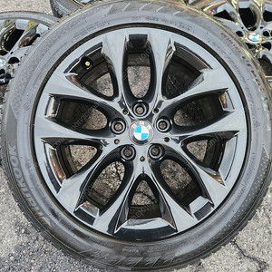 [판매] BMW 2시리즈 액티브 투어러 17인치 순정 휠타이어 세트 팝니다. 205 55 17 스노우세팅