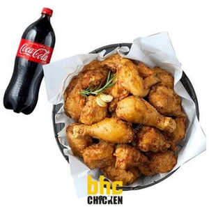 BHC 치킨 골드킹+콜라1.25L 뿌링클 콜라