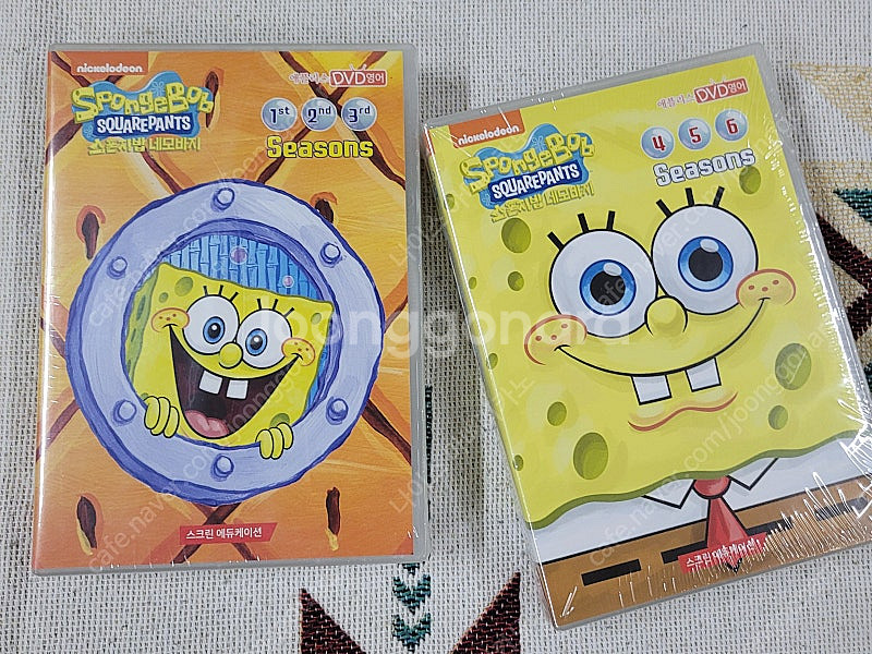 스폰지밥 DVD(1~6집) 팔아요--0