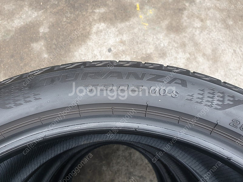 2554020 중고타이어 브리지스톤 투란자T005 25...--5