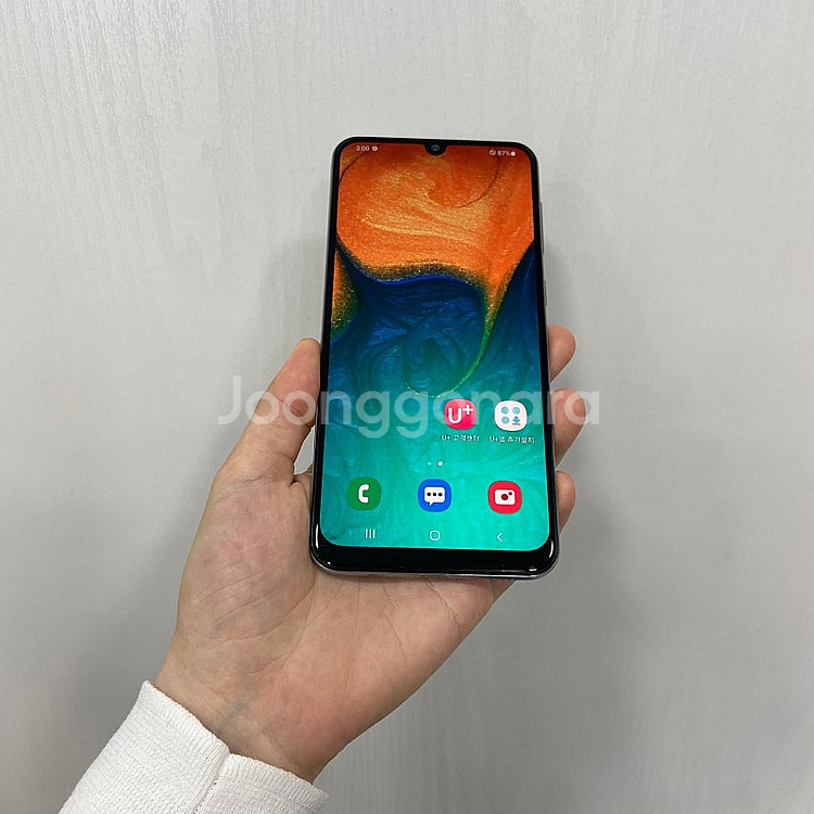 24828 갤럭시A30 화이트 32GB 부산 중고폰 팝...--1