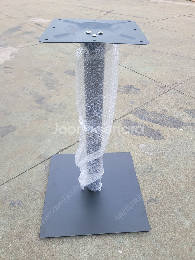 카페테이블 쌍다리 스텐 검정 다리 식당 테이블--3