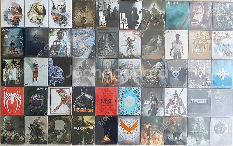 PS3, PS4, PS5 스틸북, 스틸케이스 정리합니다...--0