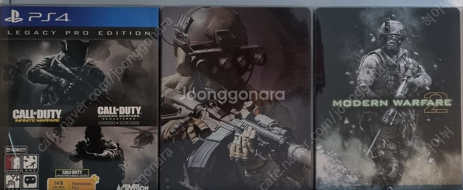 PS3, PS4, PS5 스틸북, 스틸케이스 정리합니다...--3