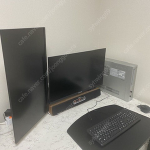 본체 데스크탑 모니터 키보드 마우스 스피커 세트 팝니다