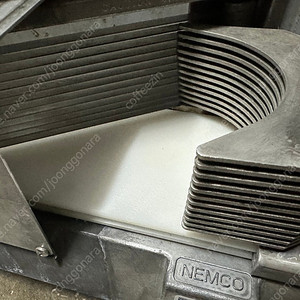 햄버거 샌드위치 용넴코 토마토 슬라이서 nemco