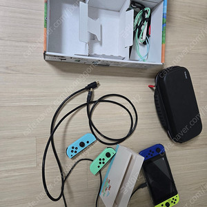 닌텐도 스위치 동물의숲 에디션 + 동숲 게임칩 판매팝니다.
