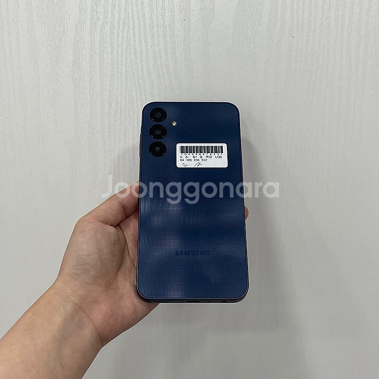 97953 갤럭시A25 블랙 128GB 부산 중고폰 팝...--3