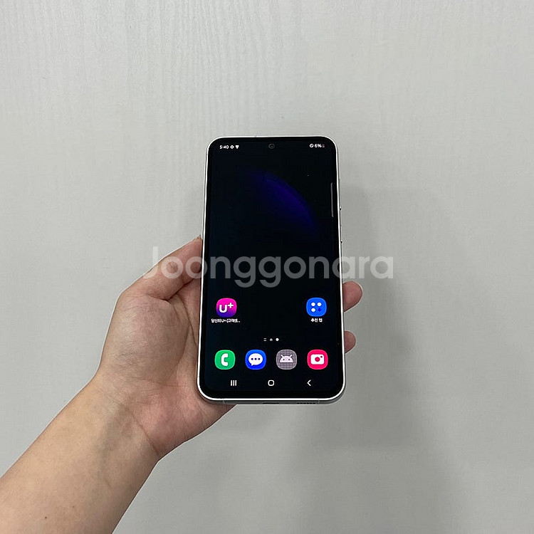 96903 갤럭시S23FE 퍼플 256GB 부산 중고폰...--1