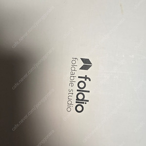 Foldio 접이식 미니 스튜디오 판매합니다.