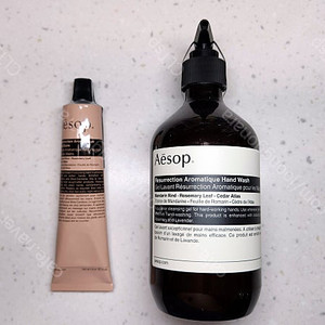 Aesop 이솝 레저렉션 아로마틱 핸드크림 & 핸드 워시 새상품[가격더다운][봉인씰 부착]