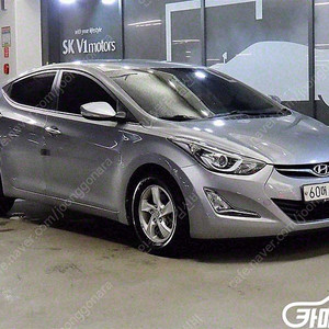 중고 더 뉴 아반떼 1.6 GDI 스마트 기본형 2016 년식 회색 저렴한 중고차