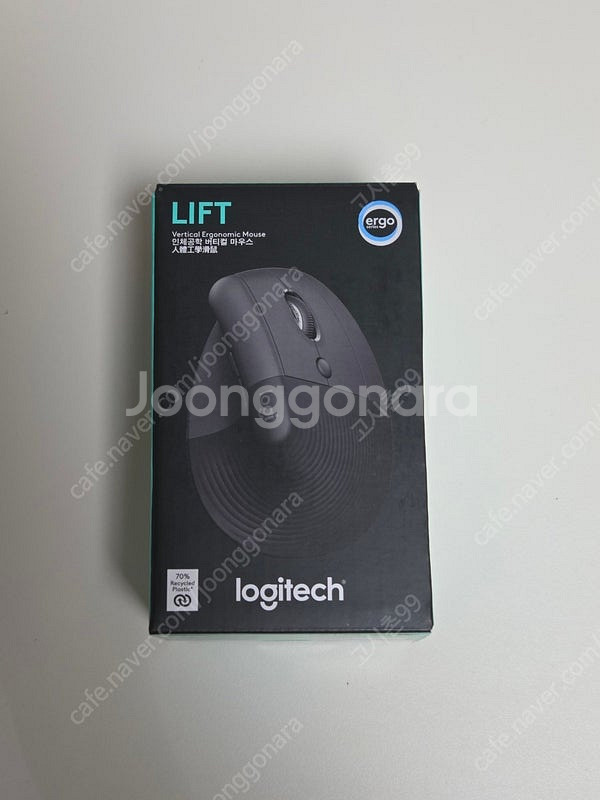 로지텍 LIFT 인체공학 버티컬 마우스 그라파이트(블랙...--0