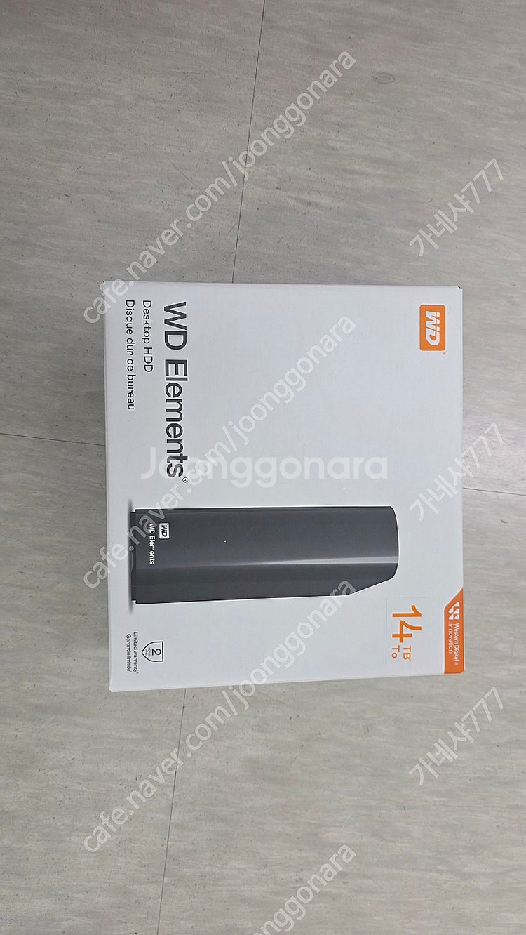 WD Elements 14TB 외장하드 미개봉 새상품--0
