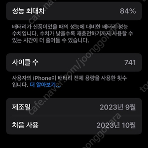 아이폰15 128 GB