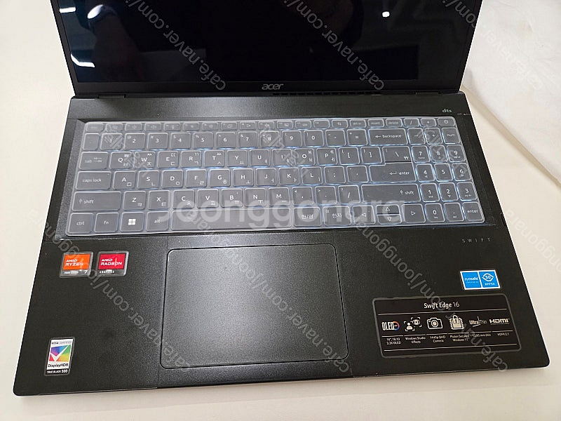 16인치 swift edge16 고사양 팝니다. 전신필...--1