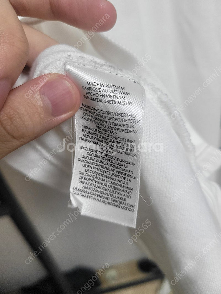폴로 랄프로렌 반팔 카라티 흰색 커스텀슬림핏--5