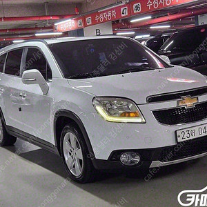 중고 올란도 LPGI LTZ 프리미엄 2017 년식 흰색 중고차 매물