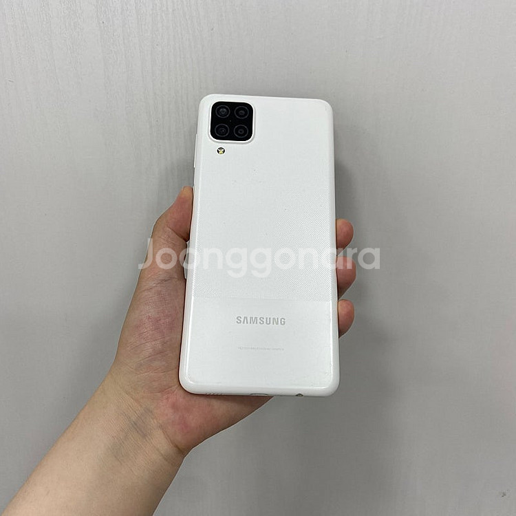 94813 갤럭시A12 32GB 화이트 부산 중고폰 팝...--2