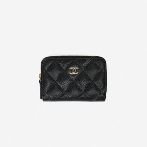 (미개봉) 샤넬 클래식 지퍼돌이 카드지갑(금장)