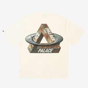 팔라스 오클리 티셔츠 화이트 XL 새상품 palace