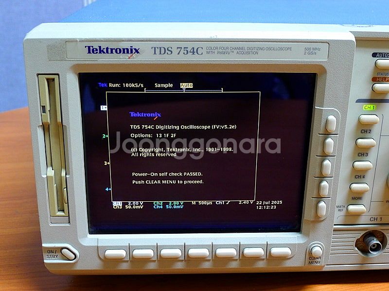 중고오실로스코프 TDS754C 1GHz TEKTRONI...--3