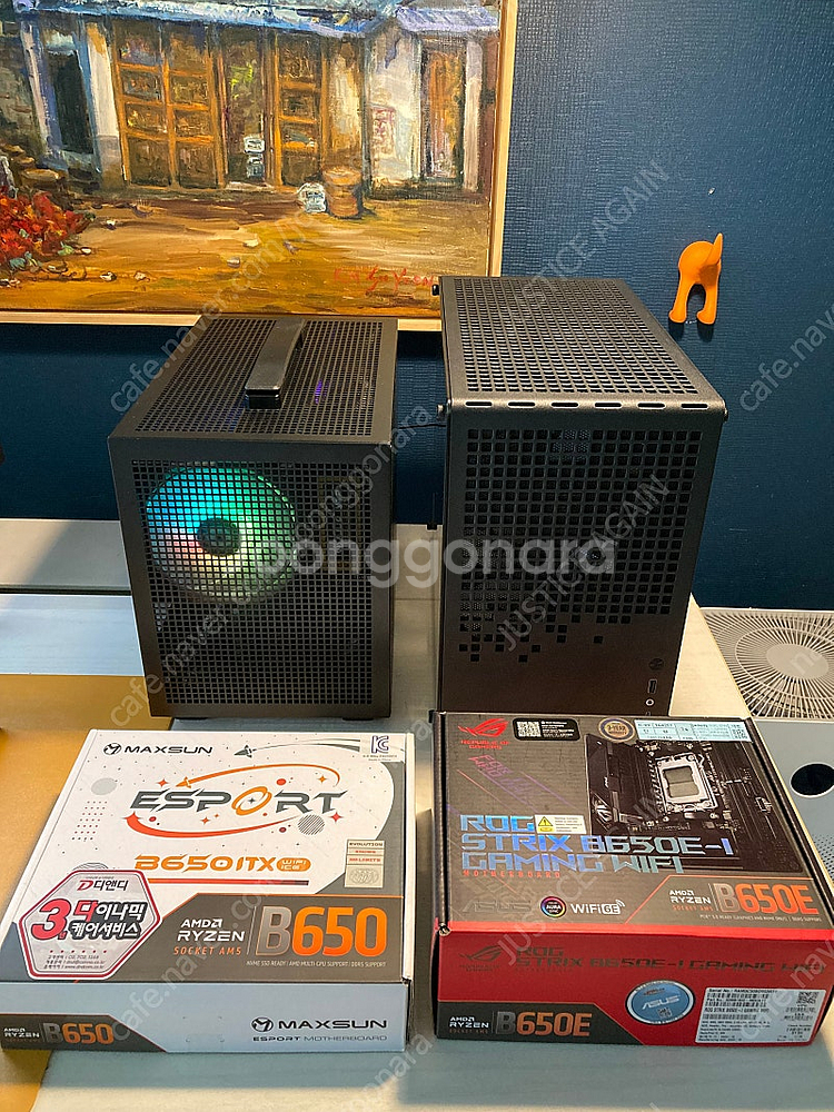 ITX PC 반본체 판매 (itx MB, CASE, D...--0