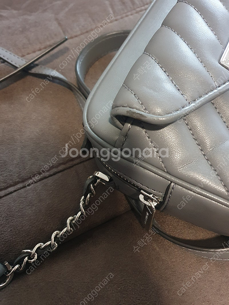 마이클코어스 로즈 스몰 탑핸들 퀼팅 체인 크로스바디백 ...--1
