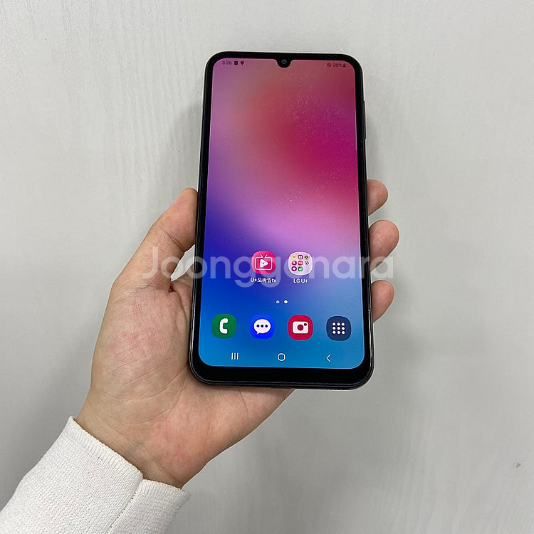97317 갤럭시A24 블랙 128GB 부산 중고폰 팝...--0