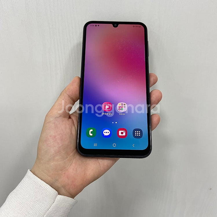 97317 갤럭시A24 블랙 128GB 부산 중고폰 팝...--1