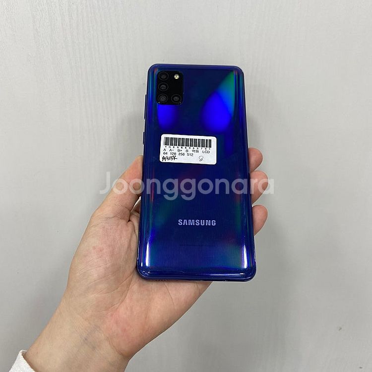 96579 갤럭시A31 블루 64GB 부산 중고폰 팝니...--2