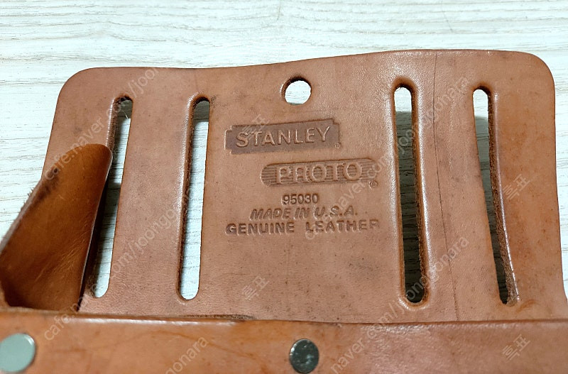 미제 스탠리 프로토 가죽 전공 툴파우치--1