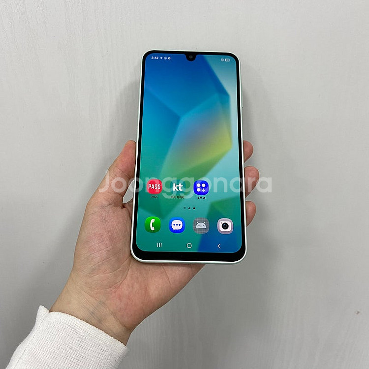 96714 갤럭시A16 그린 128GB 부산 중고폰 팝...--0