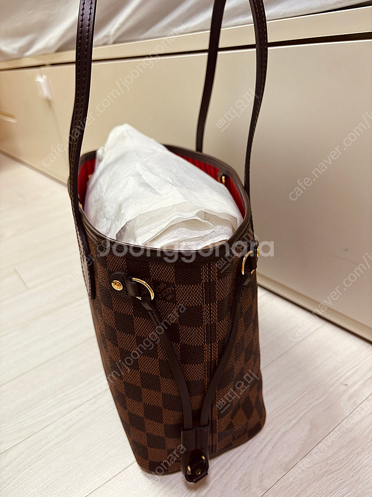(새상품) 루이비통 네버풀 다미에 pm 가격내림--3