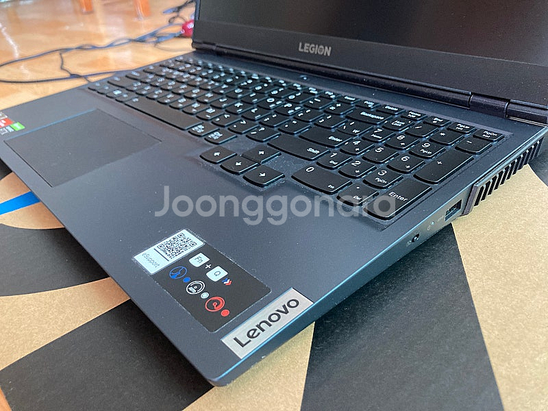 레노버 리전 5 RTX3060 게이밍노트북 풀박--4