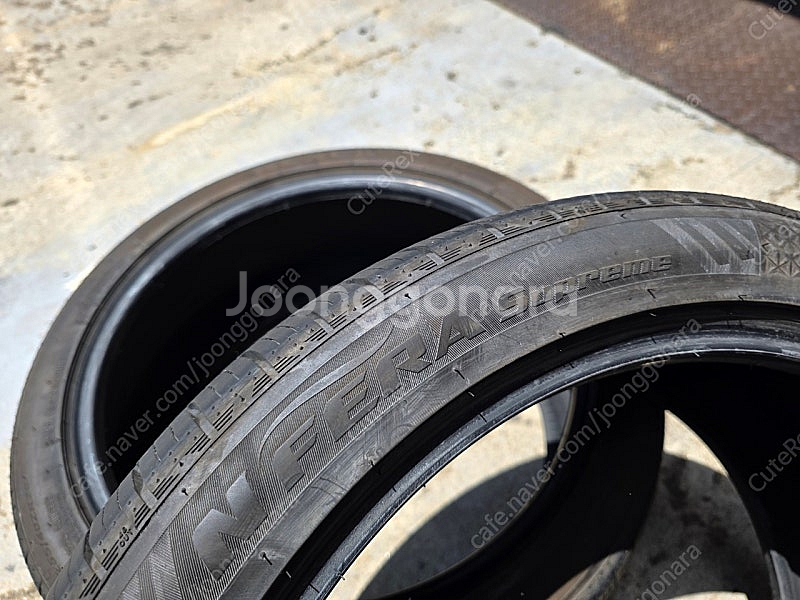 넥센 255 40 20 중고타이어 4짝 90프로 팝니다...--7
