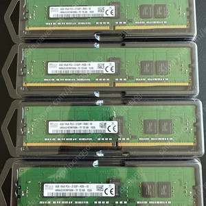 ddr4 4GB x 4 램 서버용