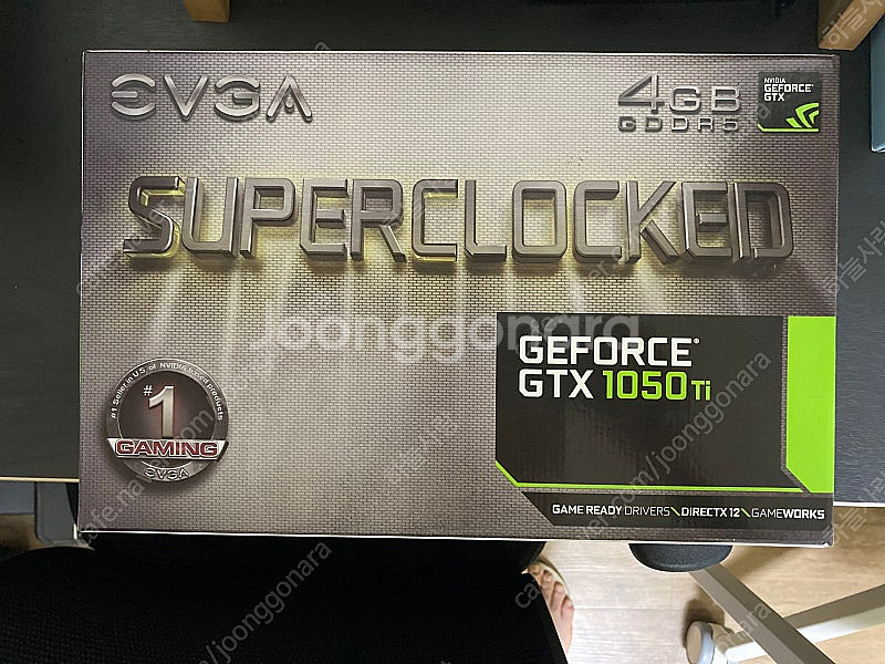 에브가 1050ti 4G 그래픽카드 팝니다--0