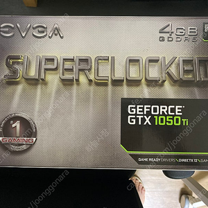 에브가 1050ti 4G 그래픽카드 팝니다