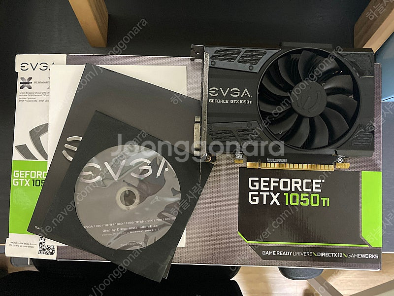 에브가 1050ti 4G 그래픽카드 팝니다--6