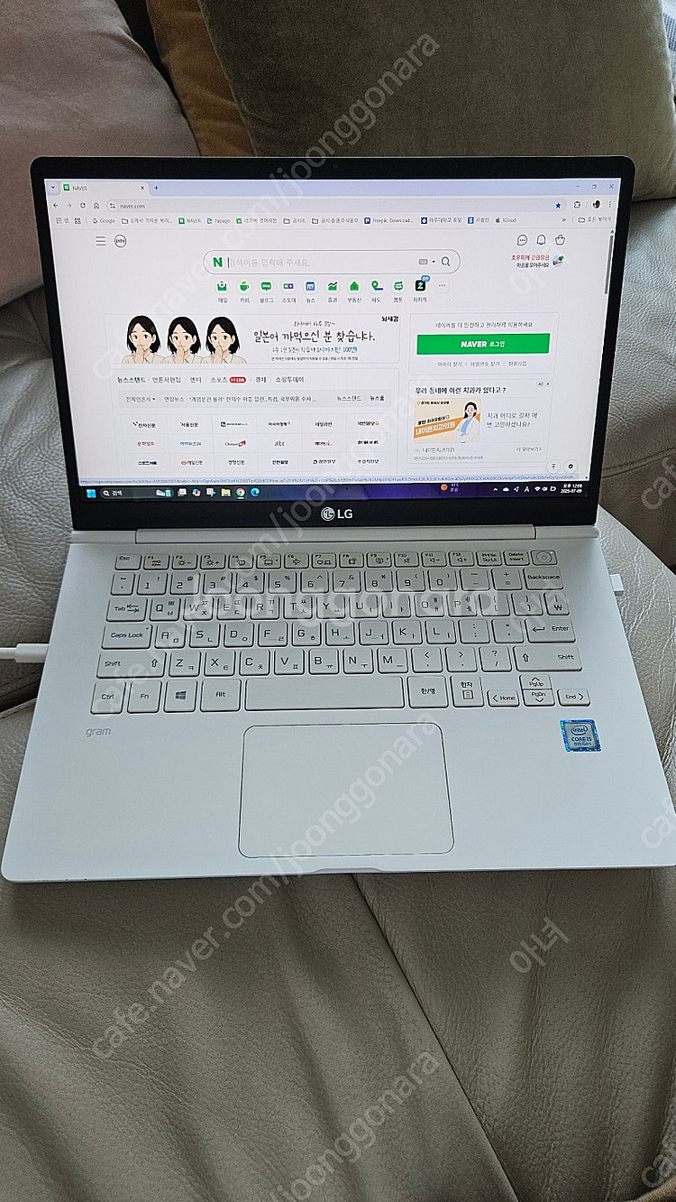 LG Gram 14인치 i5 노트북(터치디스플레이)--0