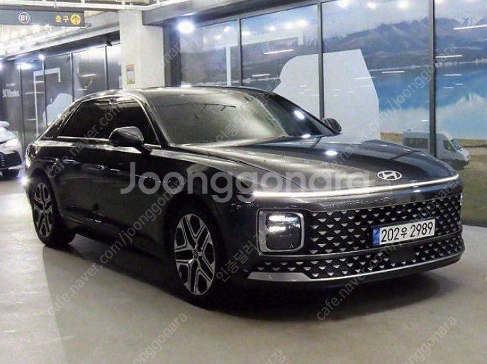 그랜저중고차 짧은 주행거리!! 관리가 잘된 외관 완전무...--7