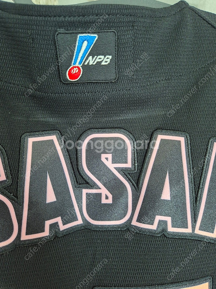 NPB 일본야구 사사키로키 지바롯데 블랙썸머 유니폼 져...--4