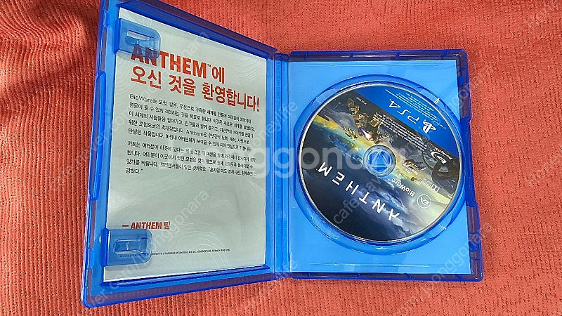 (중고)PS4 앤썸(Anthem) 판매합니다--2