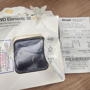 WD Elements 1TB 외장 SSD 새상품