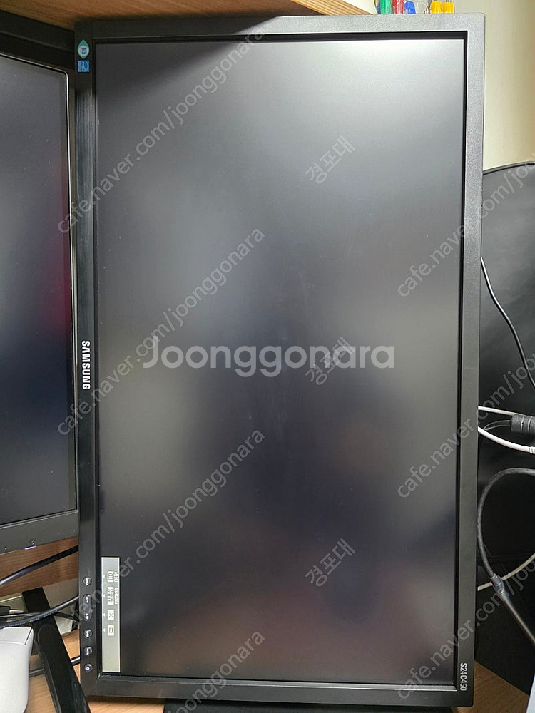 삼성 24인치 서브 모니터(피벗 가능)--0