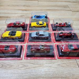 1:43 / 아세트 / Ferrari 페라리 F1 다이캐스트 모형자동차 시리즈 10대 일괄 정리합니다. (익소 OEM)