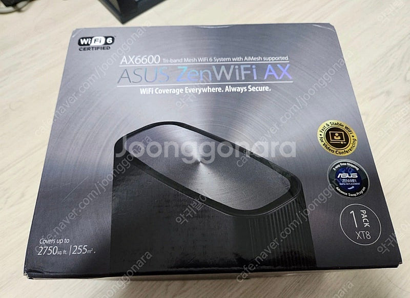 아수스 젠 와이파이 XT8 AX6600 공유기 팝니다.--0