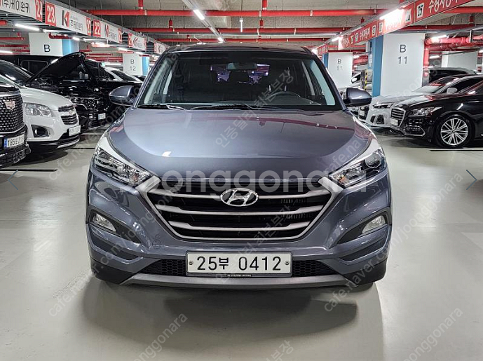 중고하이브리드 무사고 주행거리 짧은 쌩쌩한 신차급 싼타페입니다!--0